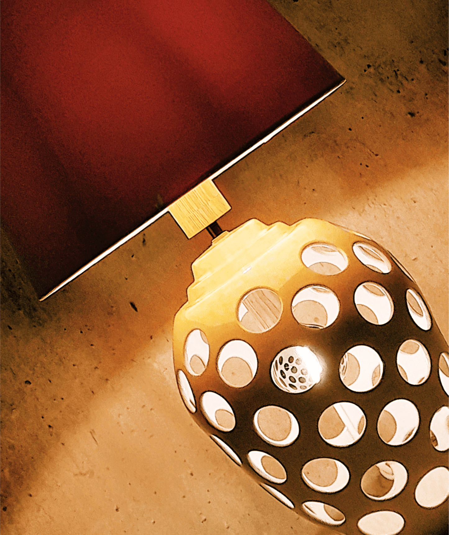 Lampa z abażurem - Galaxy Simple