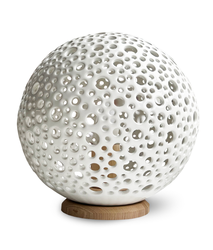 Lampa MOON Shine z podstawą