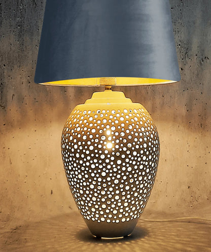 Lampa z abażurem - Galaxy Art - widok z przodu