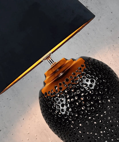 Lampa z abażurem - Galaxy Art - projekcja światła