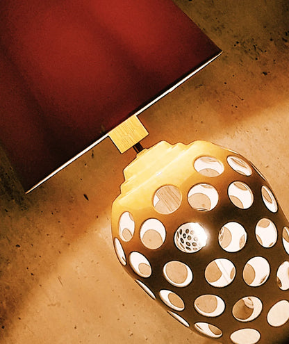 Lampa z abażurem - Galaxy Simple - widok z boku