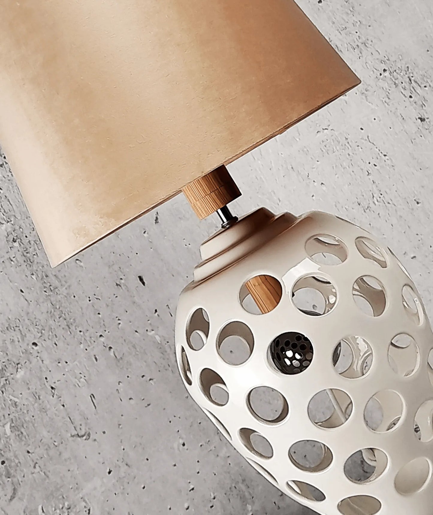 Lampa z abażurem - Galaxy Simple - detale