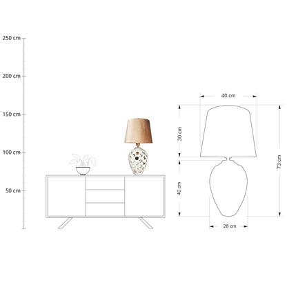 Lampa z abażurem - Galaxy Simple - zdjęcie 7