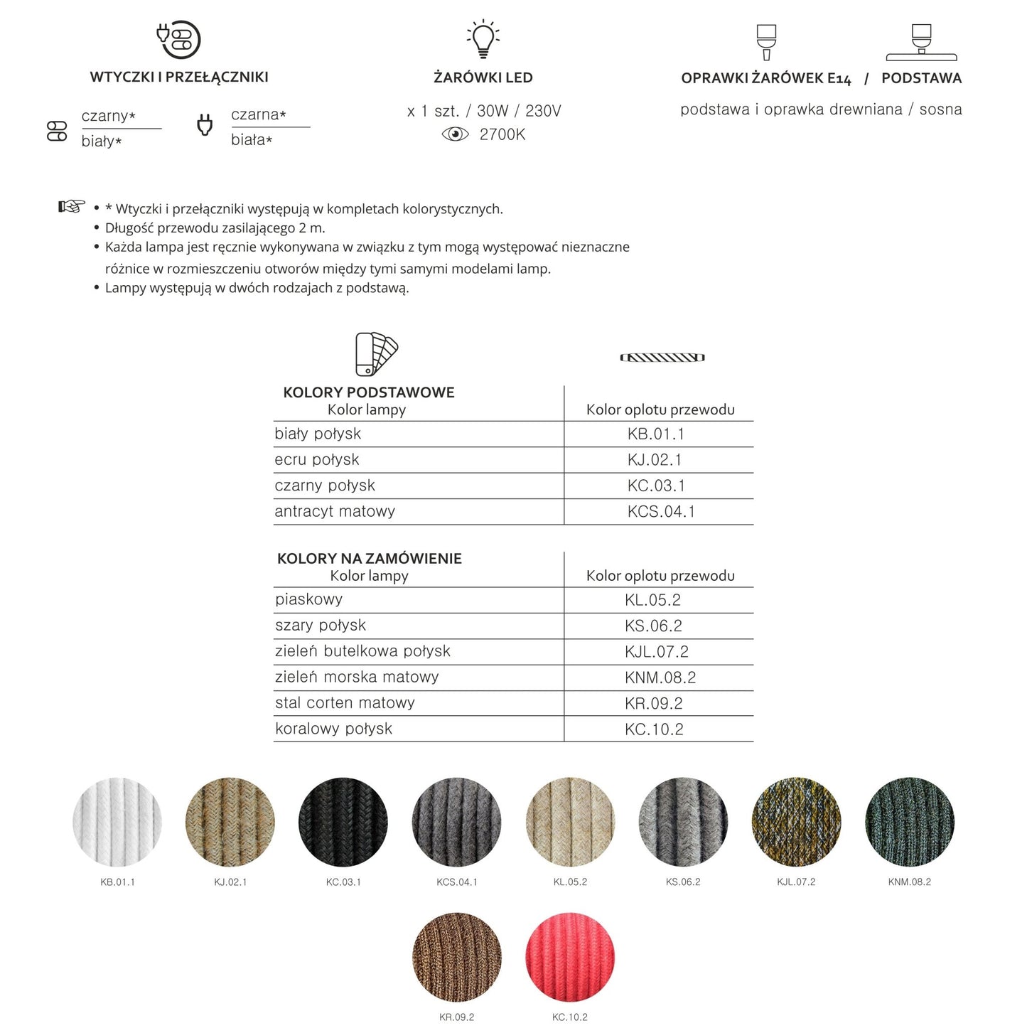 Lampa MOON Shadow z podstawą - zdjęcie 6