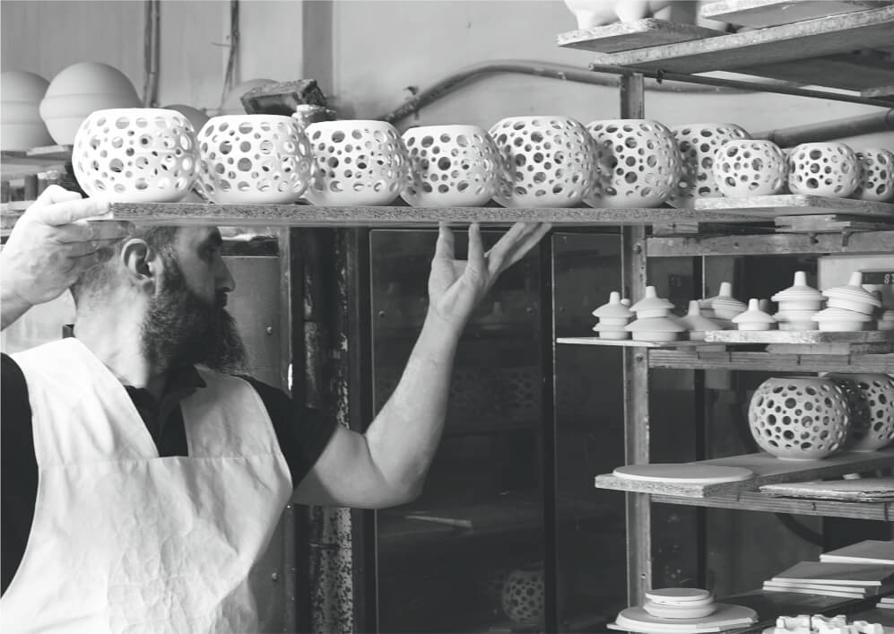 Lampion LAVA Signature Mini - w użyciu