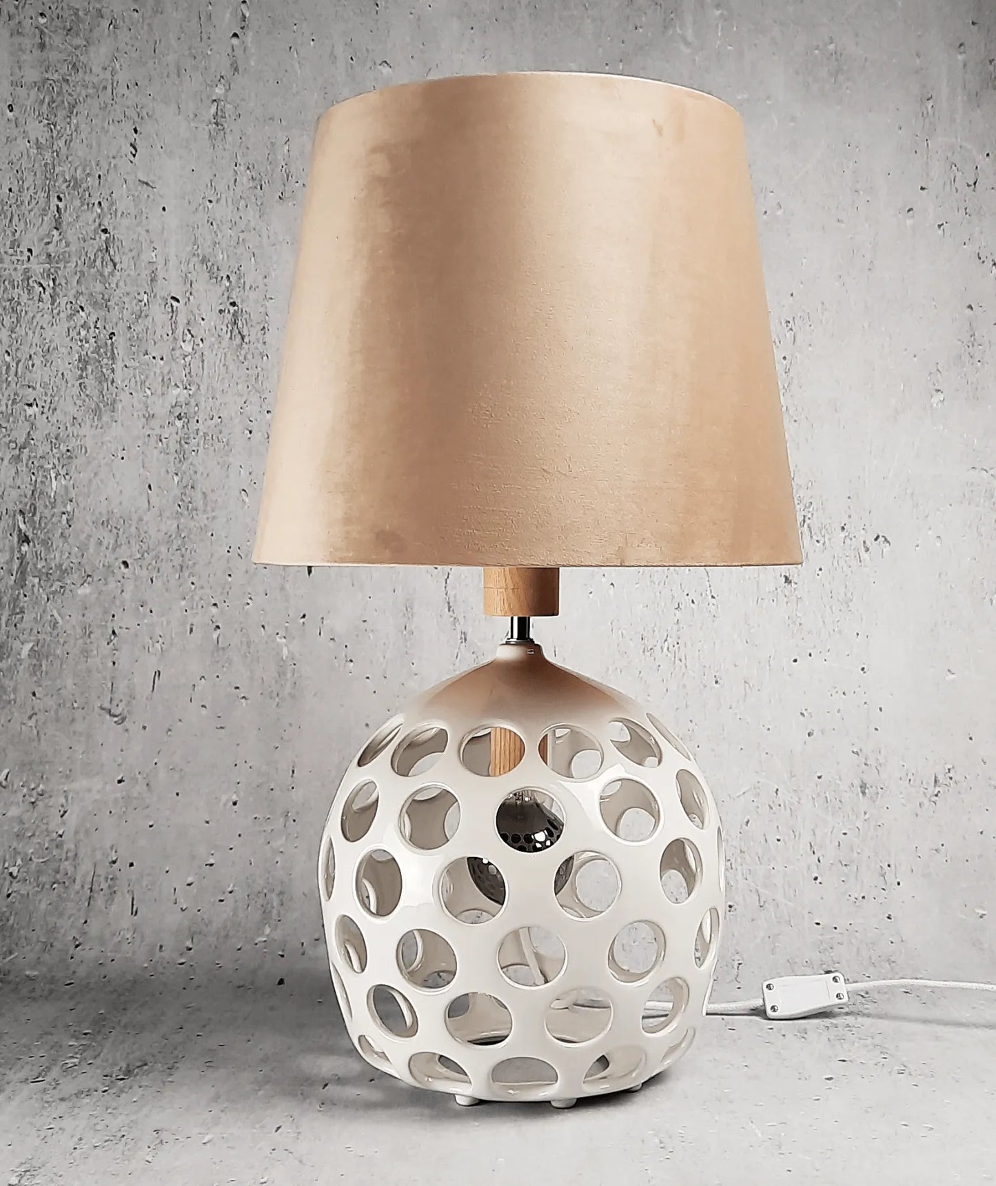 Lampa z abażurem - Orion Simple - widok z przodu